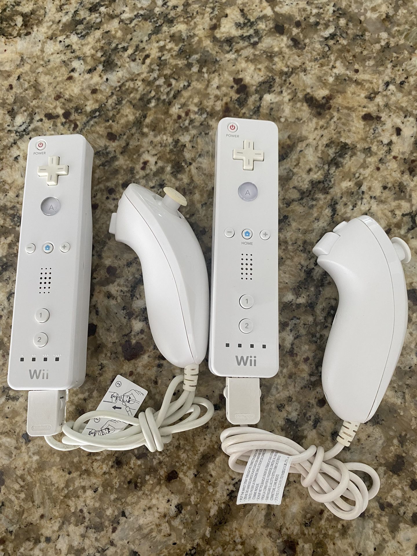 Nintendo Wii Controller Nintendo Wii Remote Nintendo Wii U Controller Nintendo Wii U Remote Nintendo Wii Nunchuck
