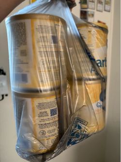 Yellow cans