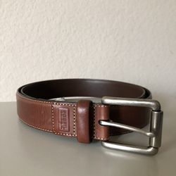 Men’s Fossil Genuine Leather Belt (Size 42)