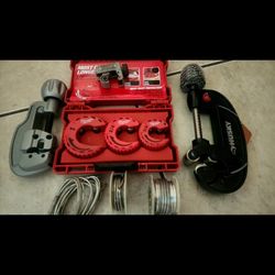 $ 100 Water Pipe Cutters All New And welding rolls for water pipes