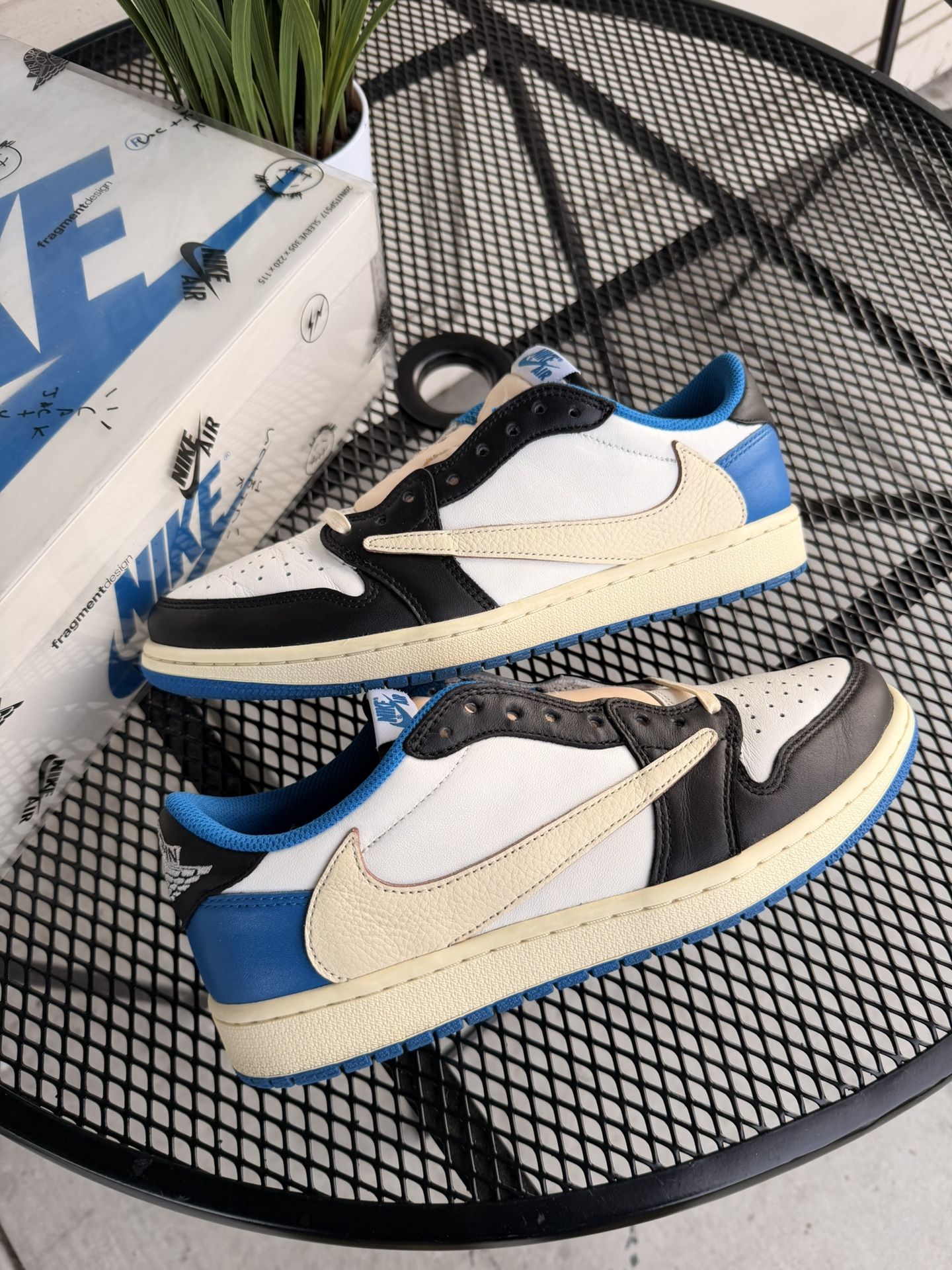 Jordan 1 Low Travis Scott Fragment – Size 9M