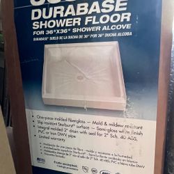 Mustee DURABASE Shower Floor 36x36