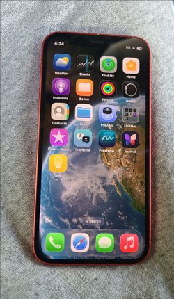 Iphone 12 mini ,red , 128 gb unlocked