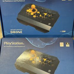 2 Arcade Joysticks drone play Station 