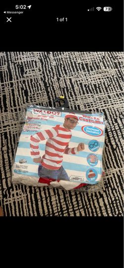 Waldo Adult costume