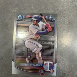 Baseball Rookie Card