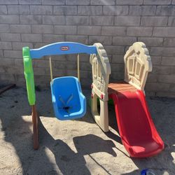 Toddler Swing And Slide
