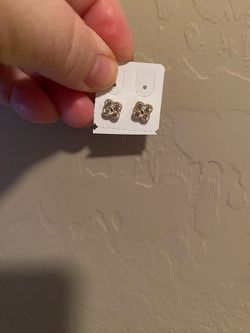 Earrings - clover bling LV