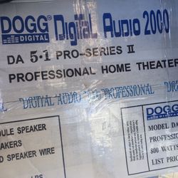 DOGG DIGITAL ADUIO 5.1 Pro Series 2 Sound System 