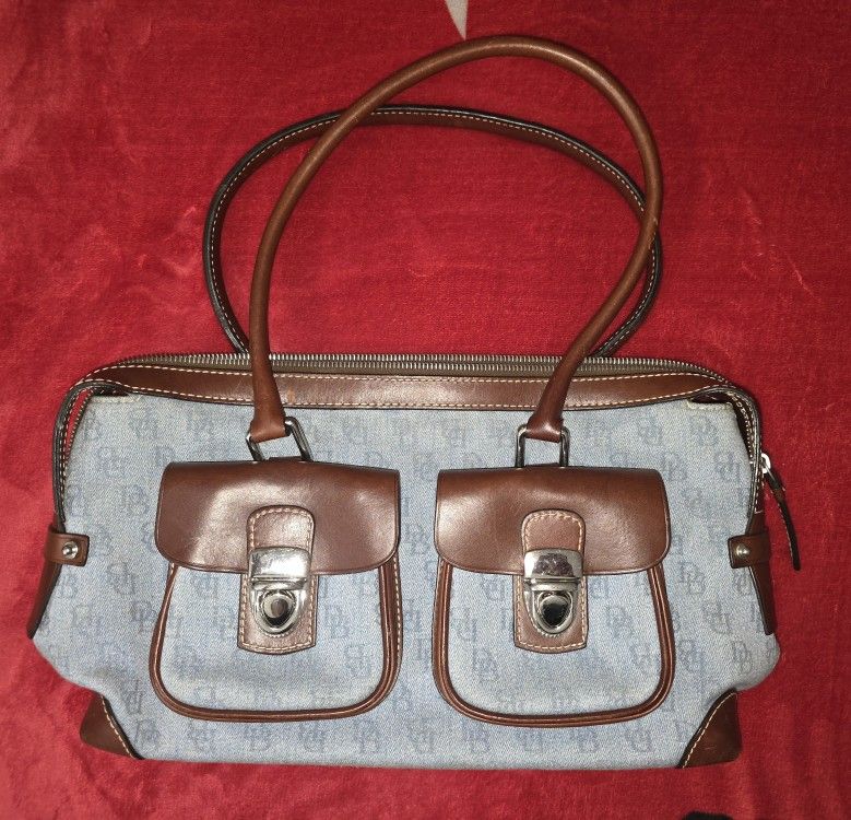 Dooney & Bourke Double Pocket Tote