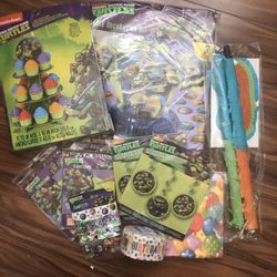 New Ninja Turtles Party Decorations 
