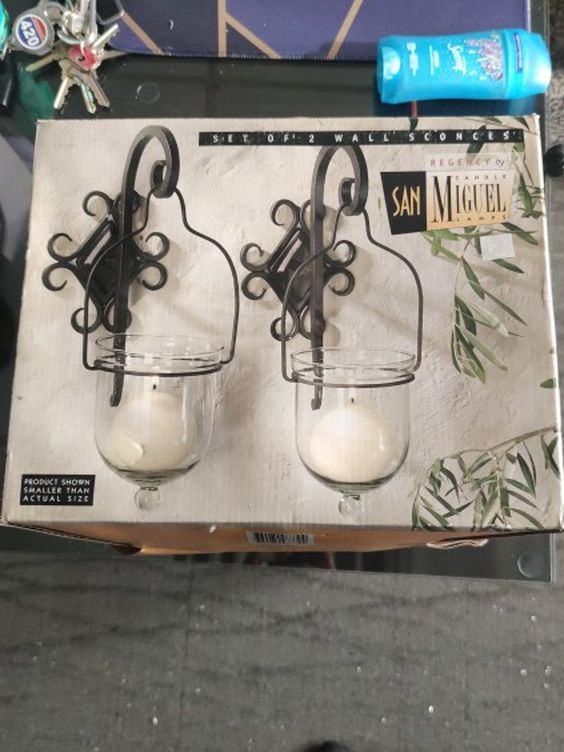 Wall Sconces. Candle Holders