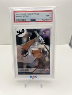 Aaron Judge Rookie Card PSA 9