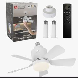 Socket Fan Light 