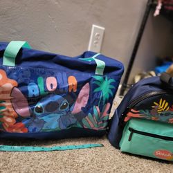 Duffel and Backpack Lilo & Stitch Travel Set
