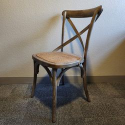  Farmhouse Wooden Chair, NEW