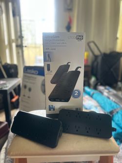 UltraPro Elite UltraSlim Surge Protector 2-Pack