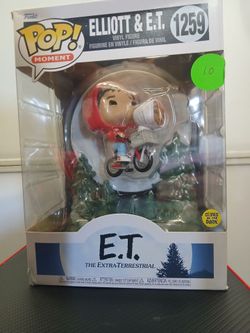 Elliott and ET funko pops 1259