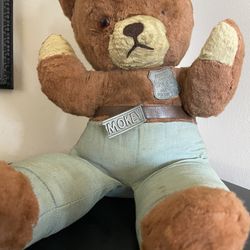 Vintage Smokey The Bear Stuffed Animal