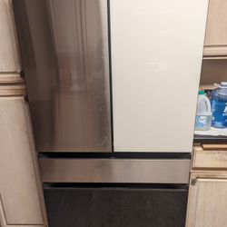 Bespoke Refrigerator Panels The Same Color Shown Here