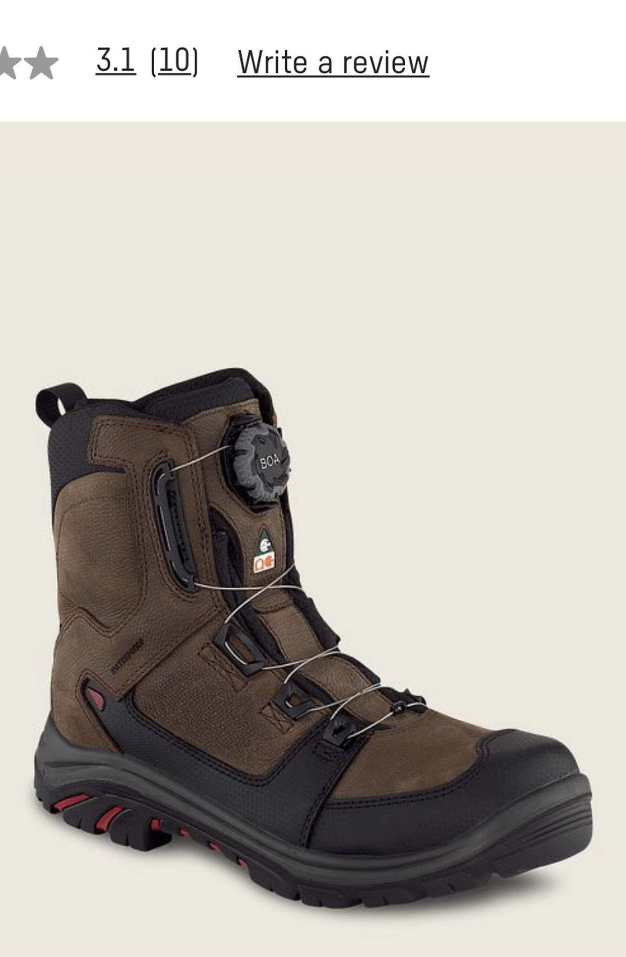 Red Wing Tradesman Boots