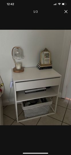 IKEA White Side Table