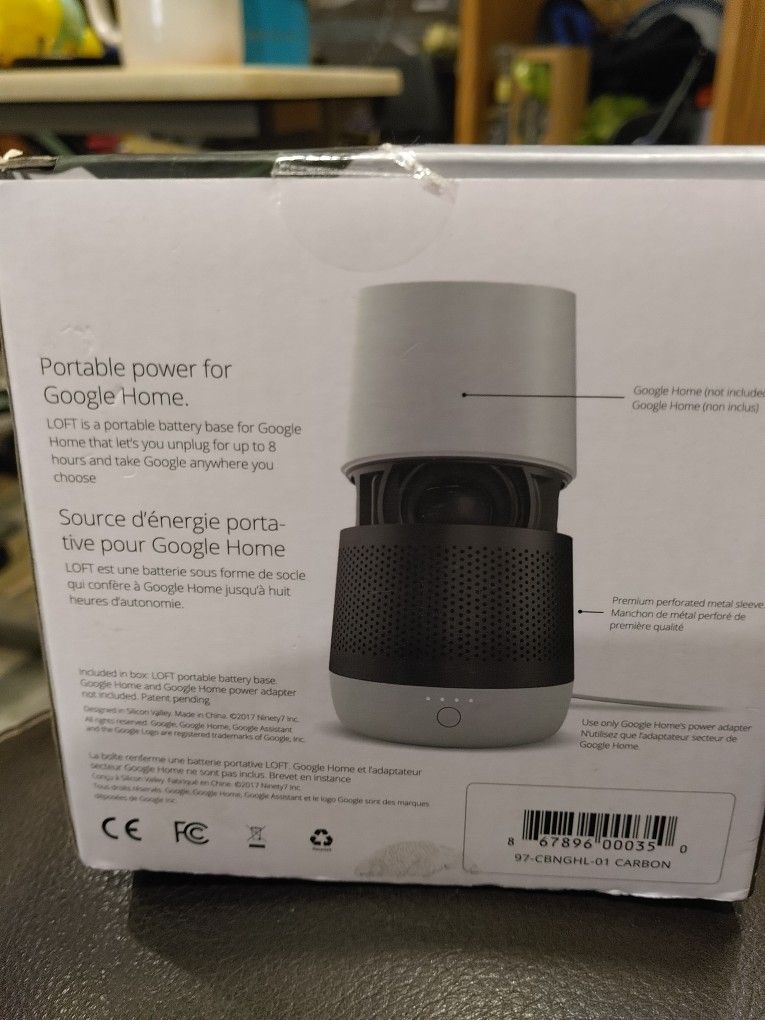 Portable Battery For Google Home