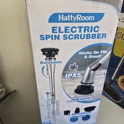 HattyRoom Electric Spin Scrubber