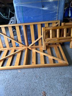 Rustic/Adirondack style futon