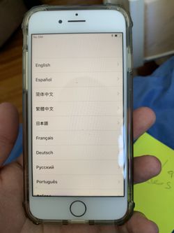 Silver iPhone 7 128GB unlocked