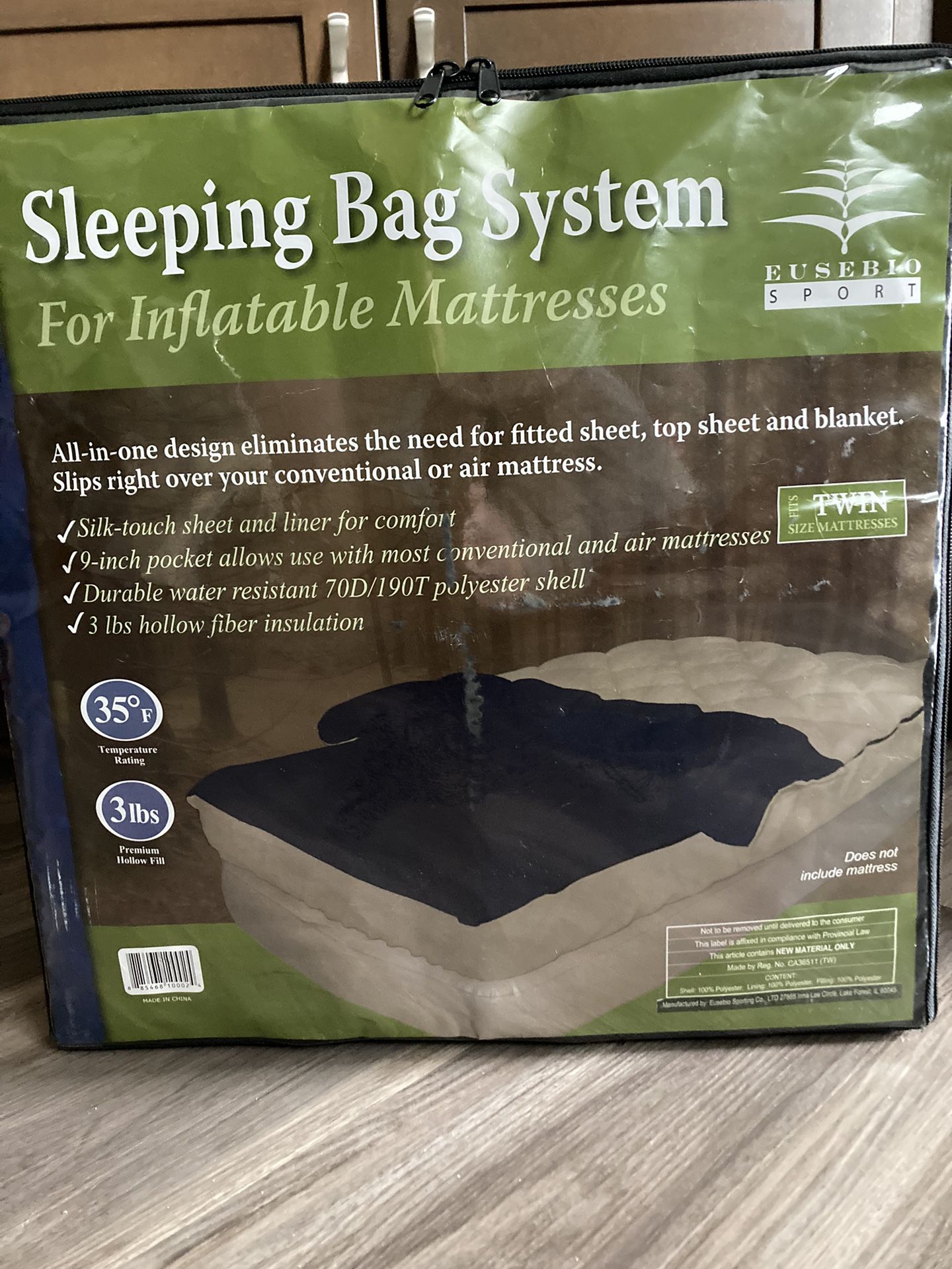 Sleeping Bag System (for Air Mattress) 