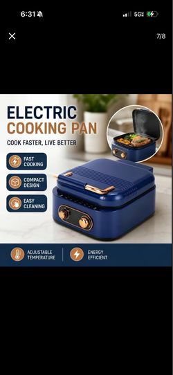 Portable electric grill *brand new in box*