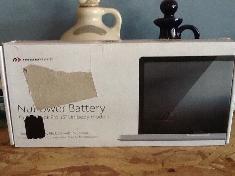 Macbook Pro 15" new battery