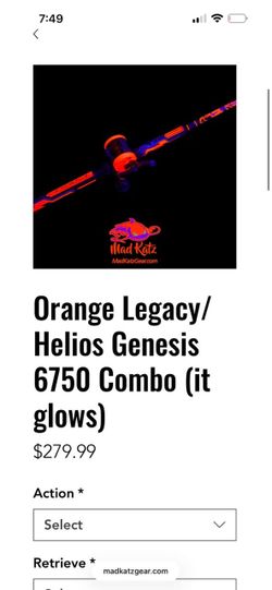 Mad Katz orange legacy 6750 combo glows