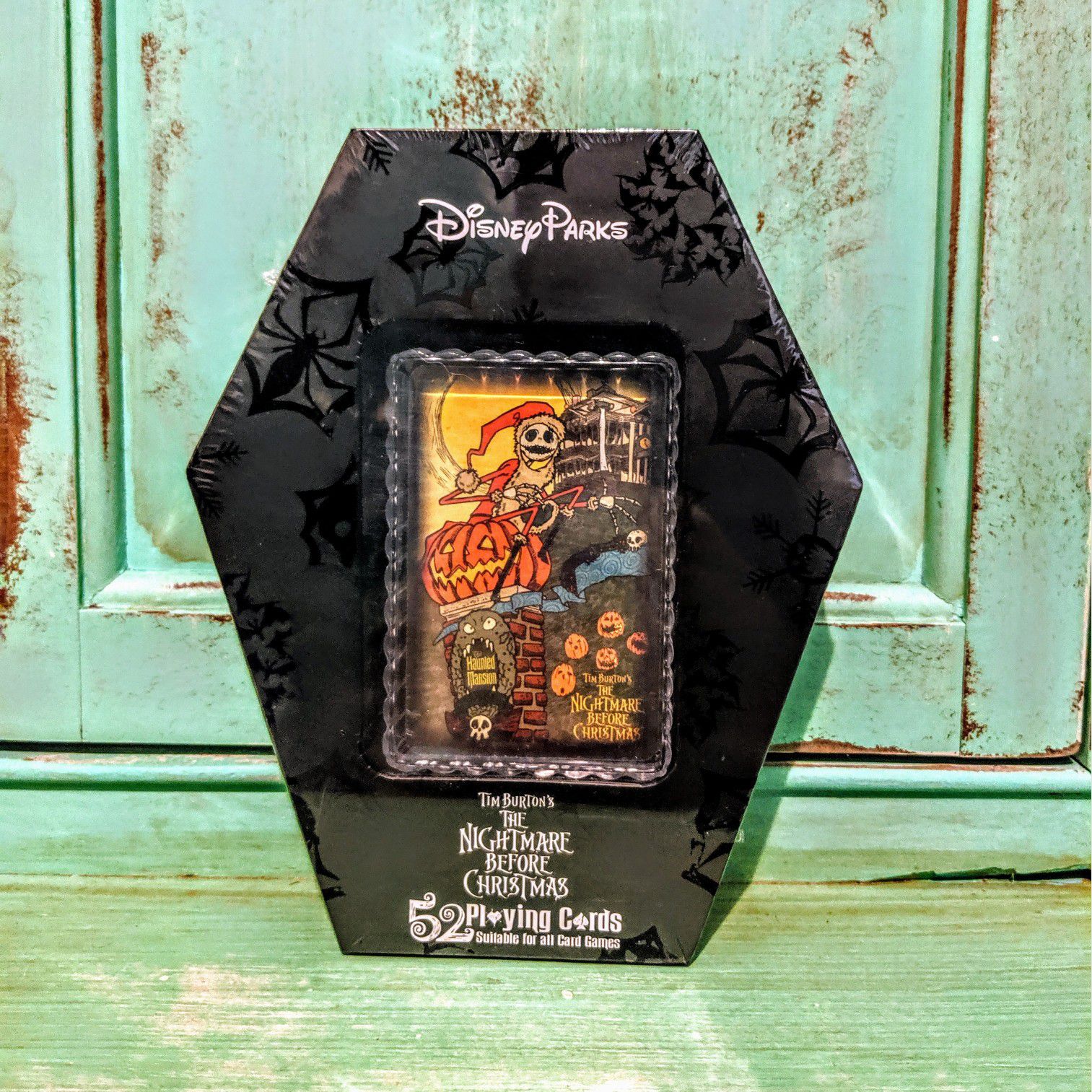 Disney Parks Nightmare Before Christmas Haunted Mansion Holiday Playing Cards