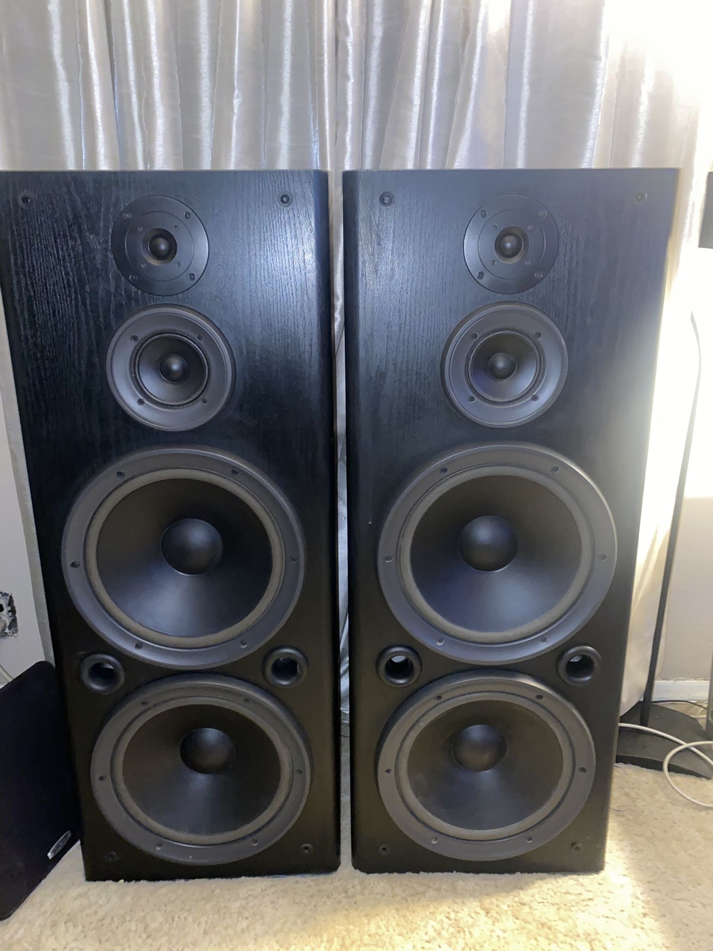 Technics 12” Three-way Floor Speakers 