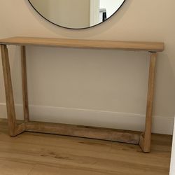 West Elm Console Table (Stowe Solid Wood Console Table)