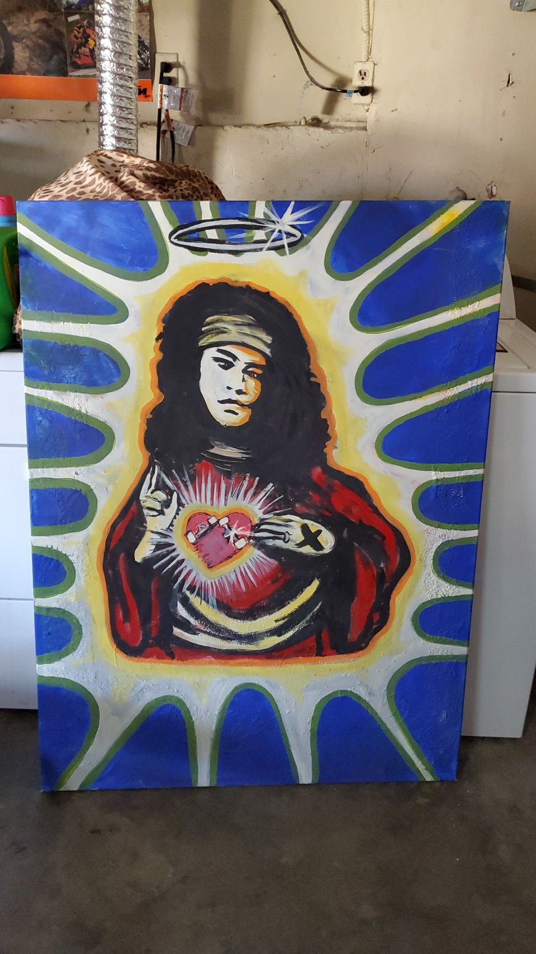 Painting of a young Hosoi