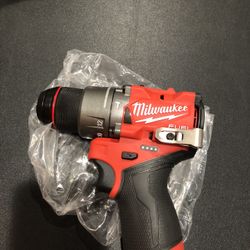 Brand New Milwaukee M12 FUEL 12V Lithium-Ion Brushless Cordless 1/2 in. Hammer Drill (Tool-Only)
