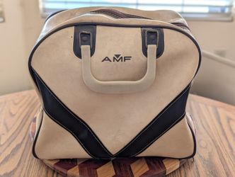 AMF Bowling Ball Bag Leather Vintage