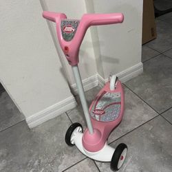 New Radio Flyer My 1st Scooter Sparkle, 3 Wheels Toddlers from $40 only $19