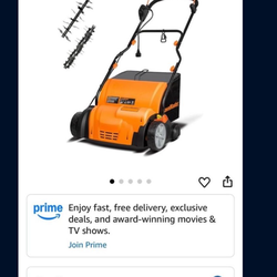 LawnMaster Amp Dethatcher and Scarifier