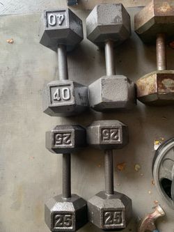 Set of Dumbbells