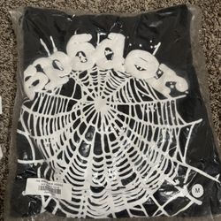 Sp5der (OG Web Black Hoodie) BRAND NEW