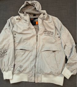 Akademiks Hooded Zip-Up Jacket mens XL