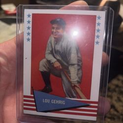 1961 Fleer Baseball Greats #31 Lou Gehrig