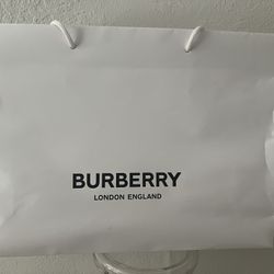 Bulberry Paper White Bag