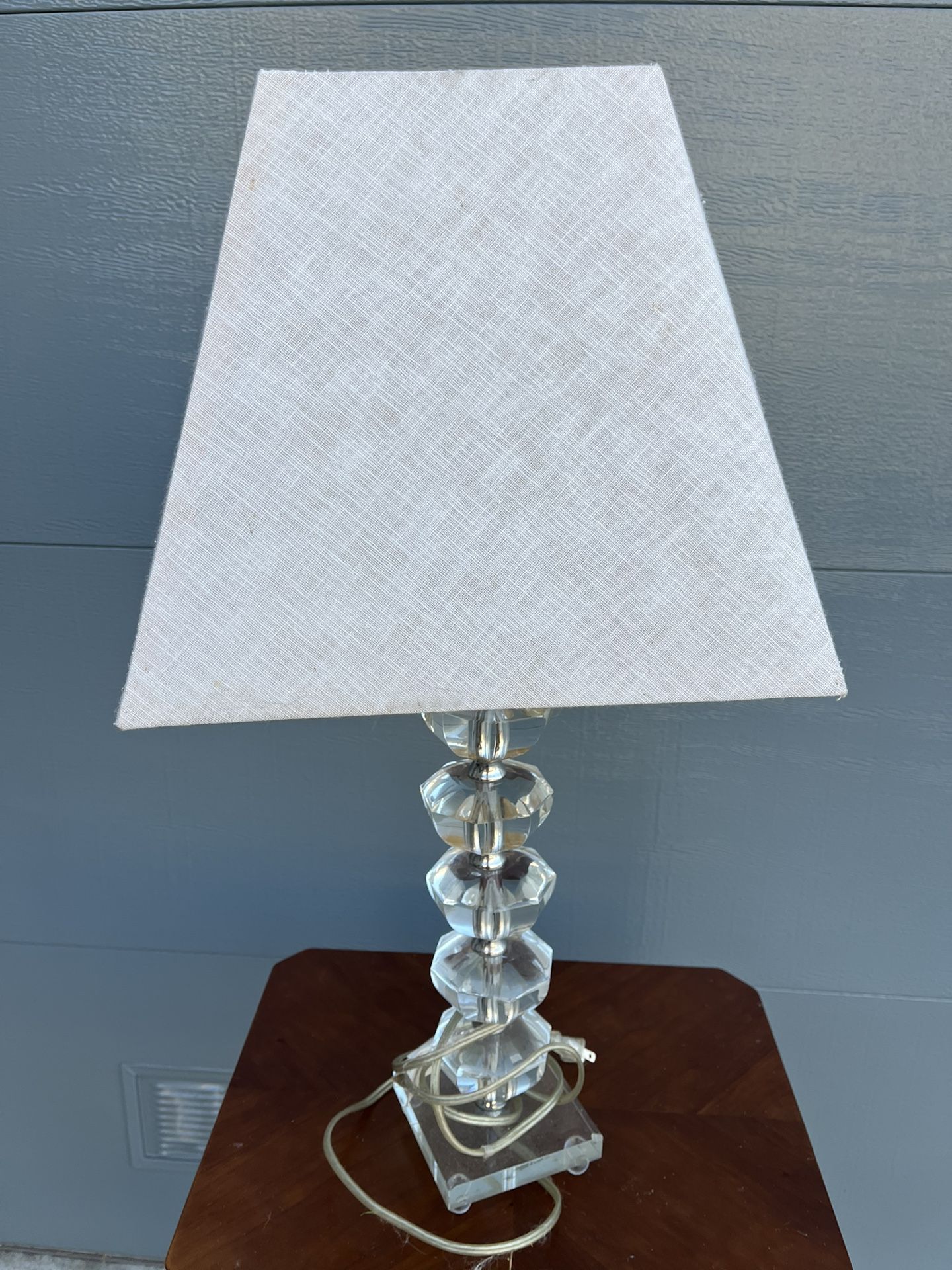 Crystal Glass Lamp