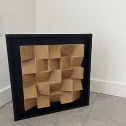 3D Wood Art Frame