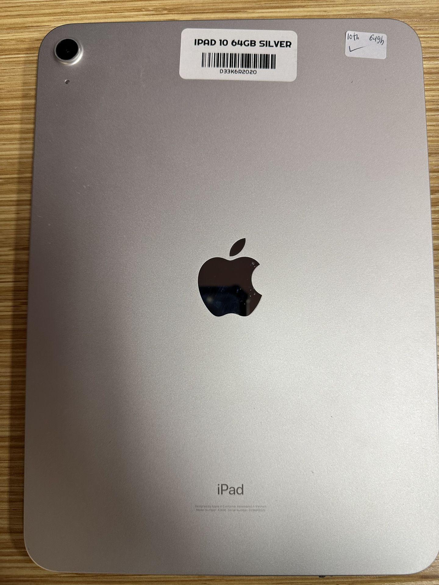 On Sale iPad 10 64 GB